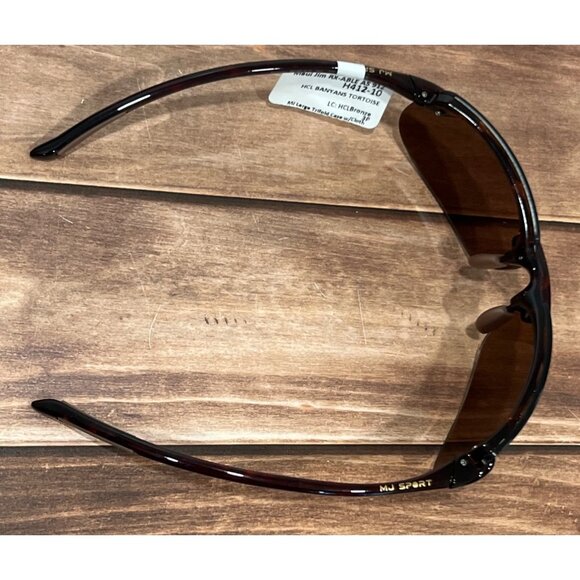 Maui Jim HCL Banyans RX-ABLE Sunglasses H412-10 Tortoise Frame With Bronze Polar - Picture 4 of 11